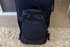 Cases packed and ready to go